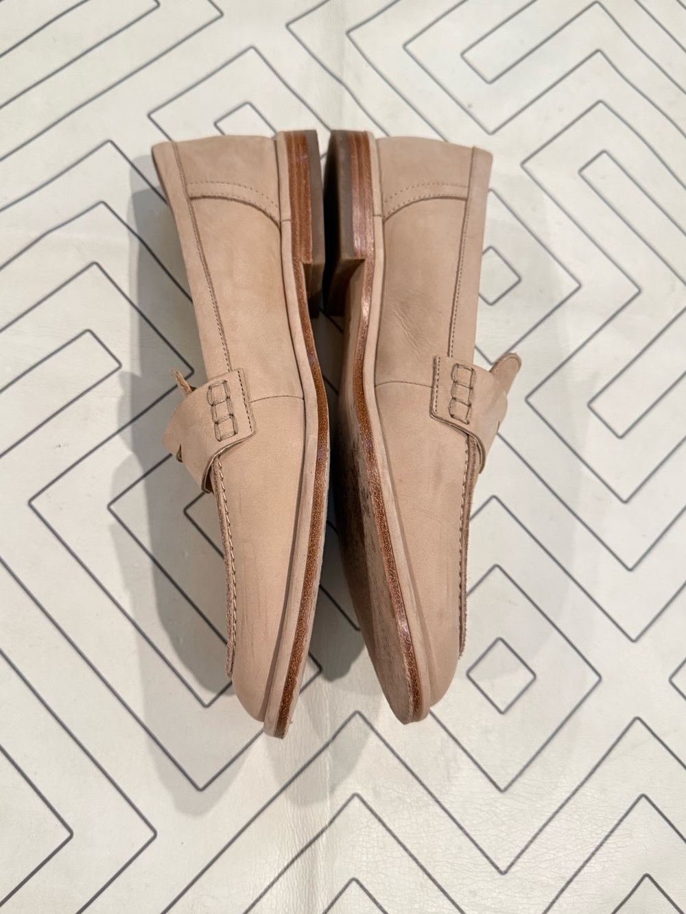 J. McLaughlin Concetta Suede Leather Loafers - Picture 5 of 14